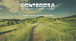 Desktop Screenshot of ponterosa.it